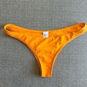 Vibrant Orange Bikini Bottom